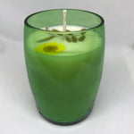 Pressed Flower Candles - Perrier Glass